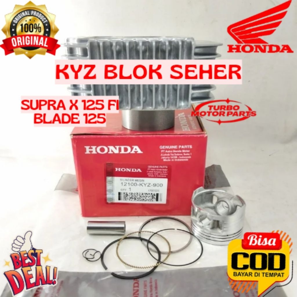 BLOK SEHER ORIGINAL HONDA KODE KYZ, BLOK SEHER SUPRA X 125 FI, BLOK SEHER BLADE 125
