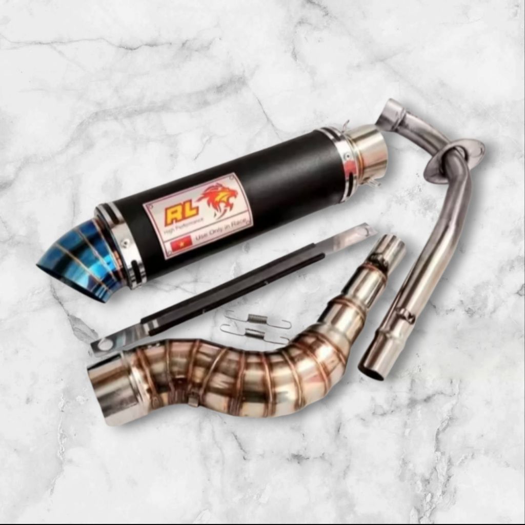 Knalpot Red Leo Malaysian Style Motor Jupiter Supra x vega r karisma blade smash revo grand c70