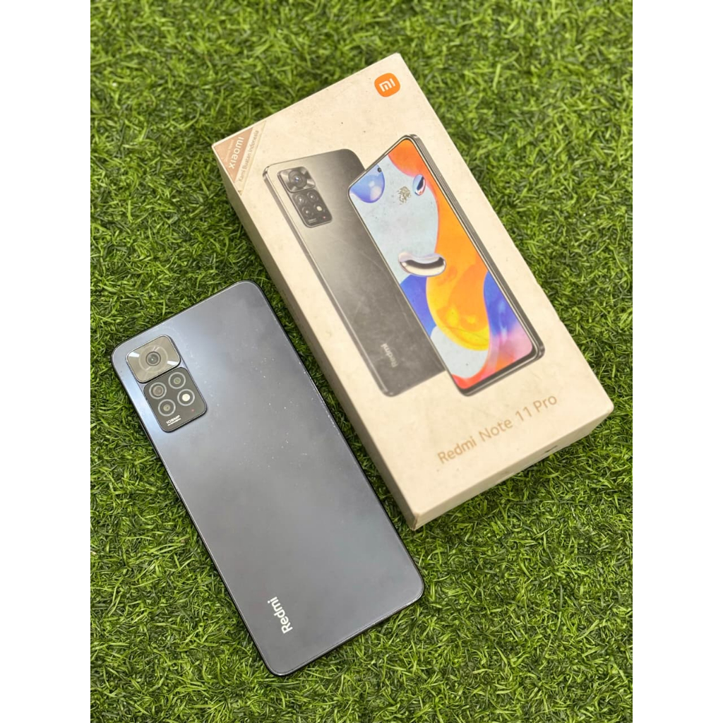 REDMI NOTE 11 PRO 4G & 5G 8/128GB SECOND LENGKAP MULUS NOMINUS  RESMI INDONESIA