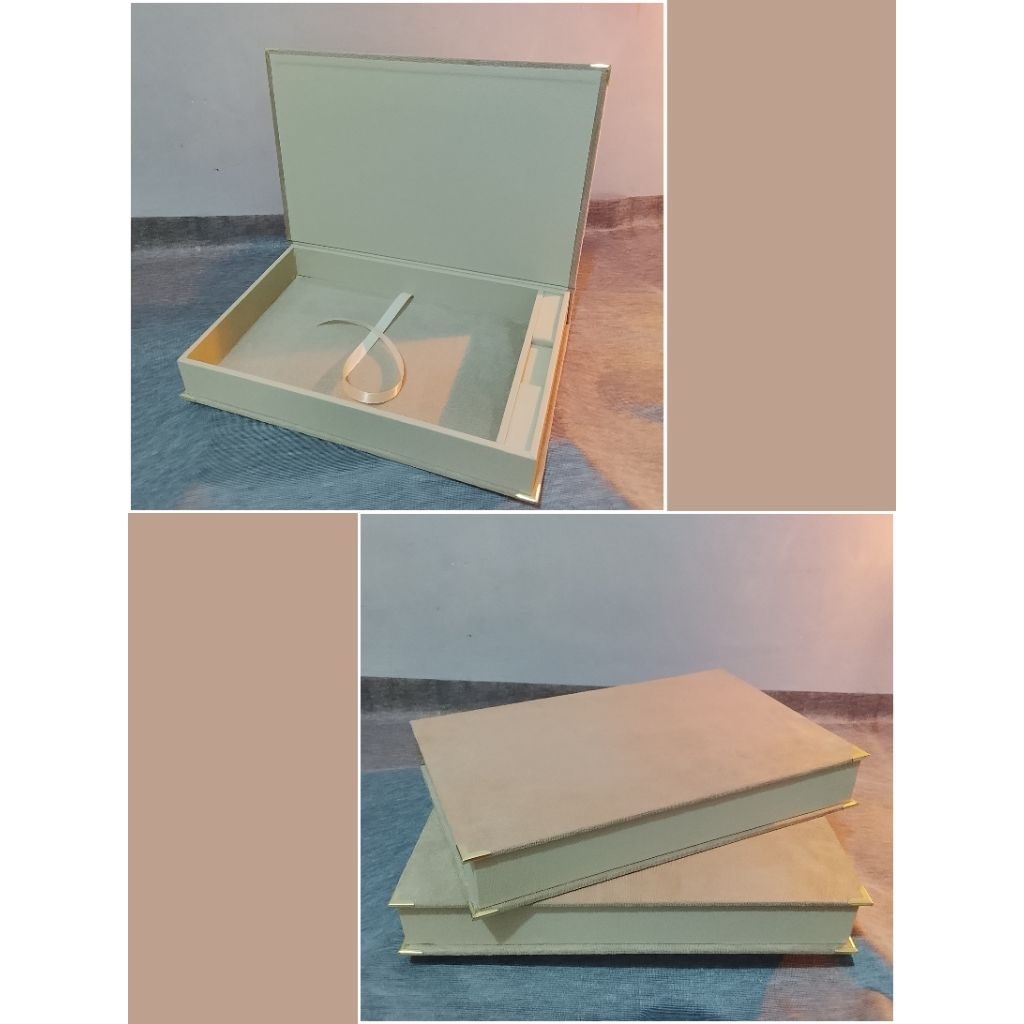 Box album suede ukuran 20x30