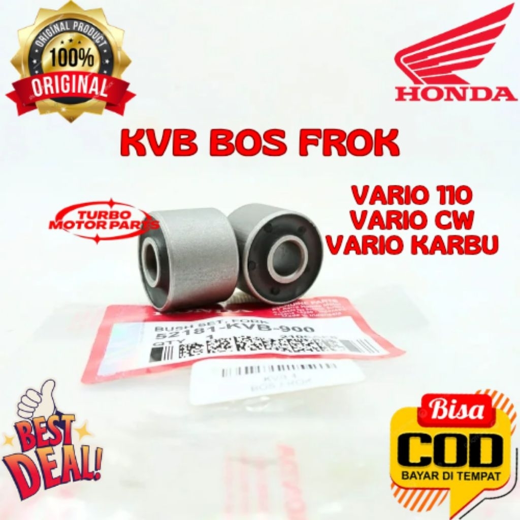 Bos Fork / Bushing Engine Mounting Original Honda Vario 110 CW Techno Karbu KVB Ready Stok