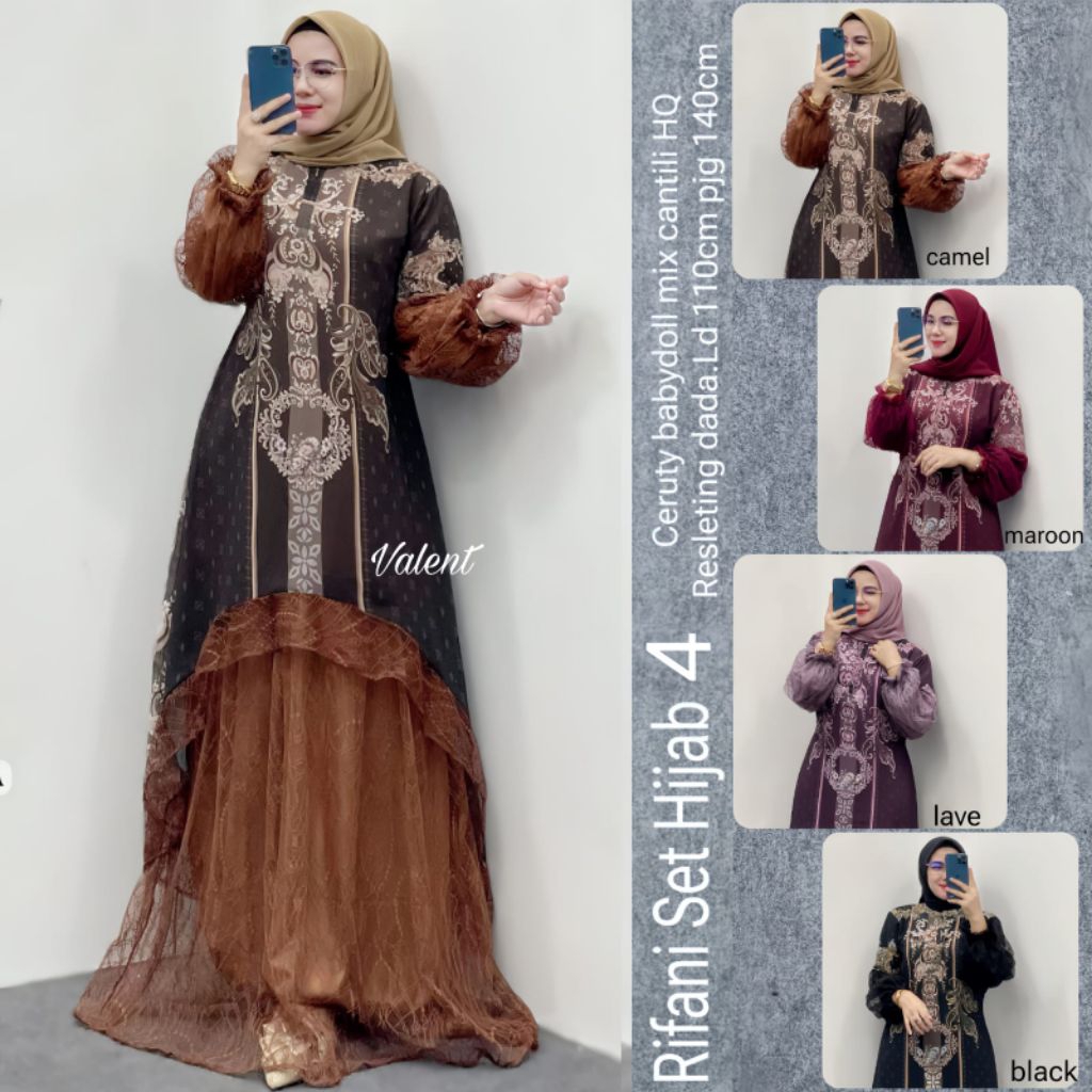 Rifani Set Hijab #4 By Valent
