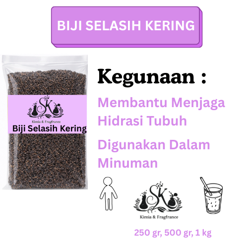 Biji Selasih Kering / Selasih Kering