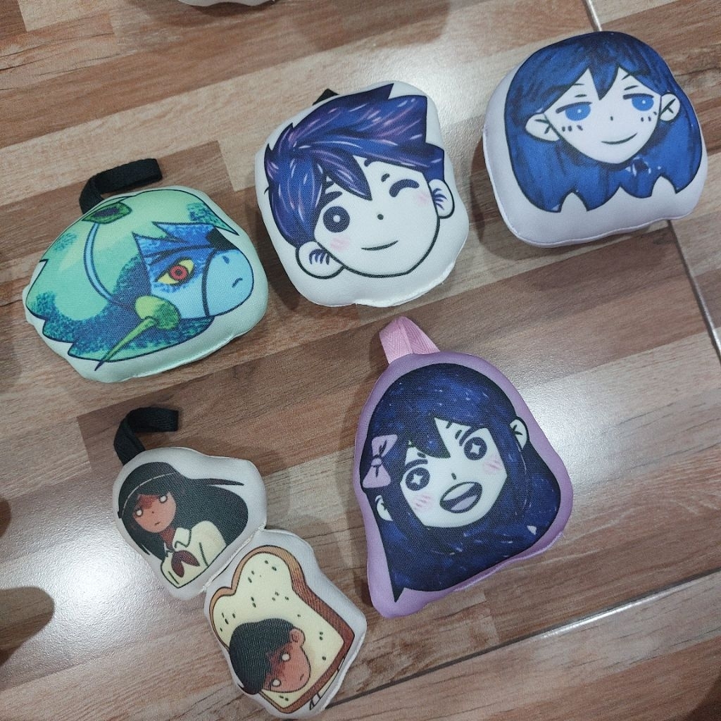 Bagcharm keychain Omori character gantungan kunci gantungan tas