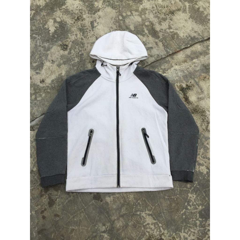 jaket NB tech, Hoodie NB tech second murah