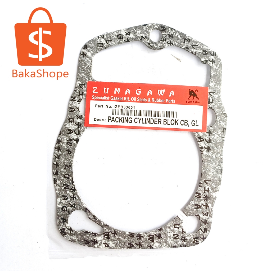 Paking Gasket Cylinder Block Honda CB100 GL100