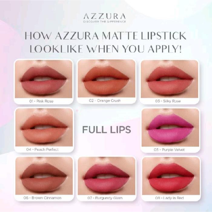 Lipstick Matte Azzura