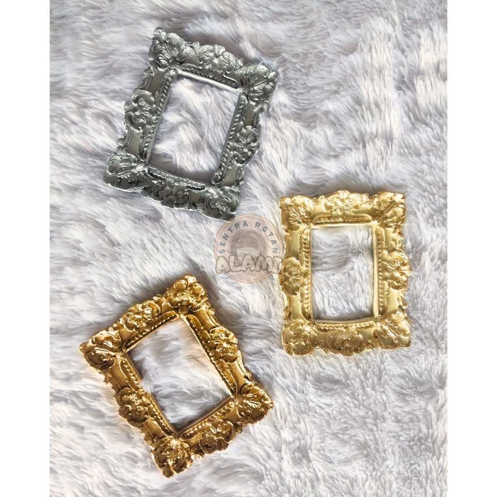 VICTORIA FRAME / BINGKAI RESIN MAHAR SCRAPBOOK SQUARE / FRAME FOTO RESIN / FRAME RESIN PREMIUM / FRA