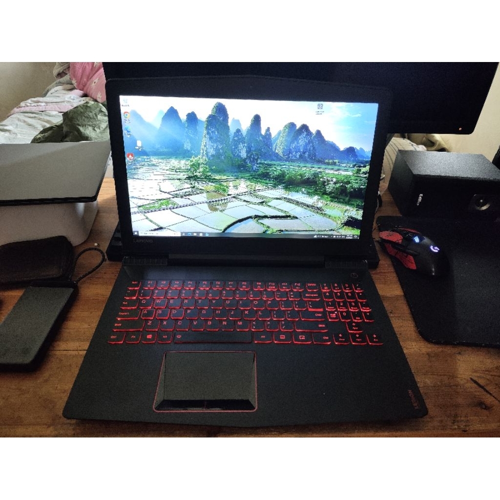 Lenovo legion R720 i5 7300hq ram 16gb ddr4 GTX 1060 6gb maxq nvme 256gb HDD 500 15.6 fhd ips laptop 