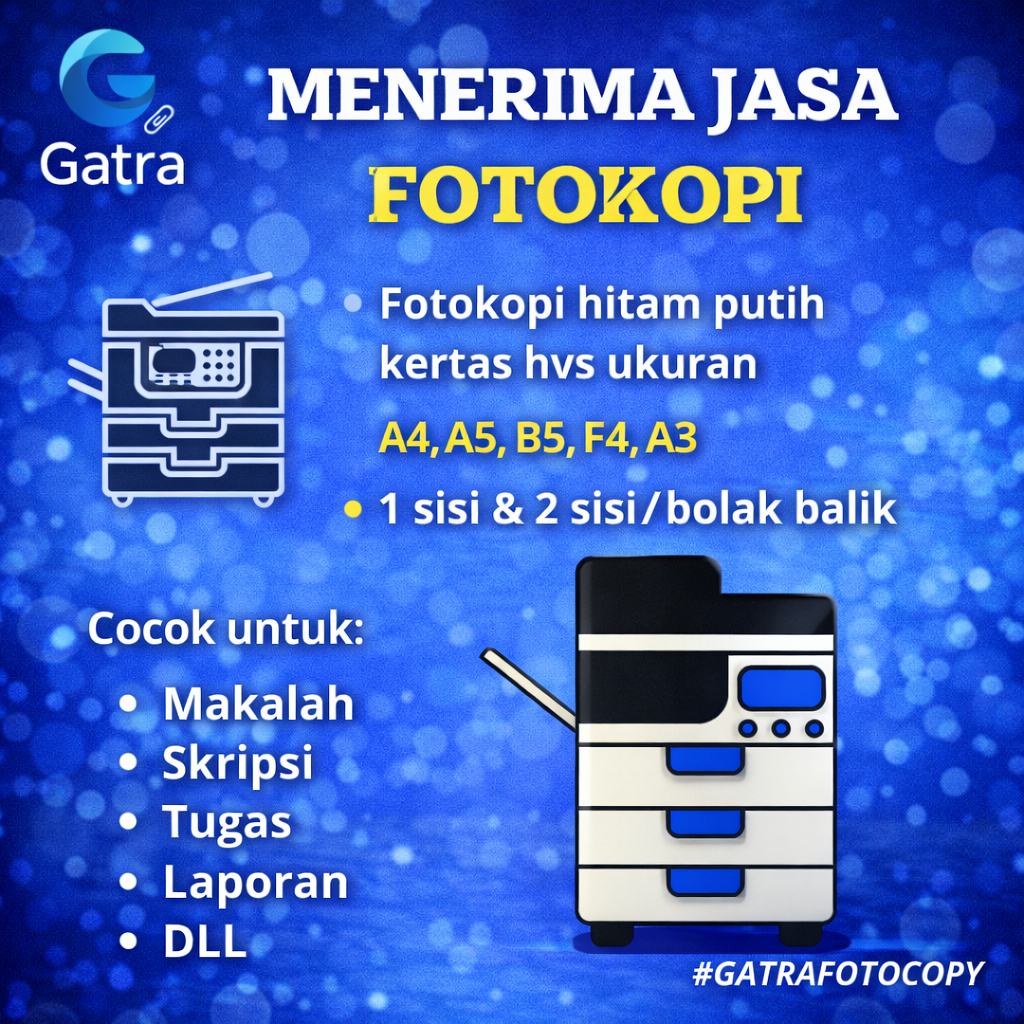 JASA FOTOCOPY HITAM PUTIH MURAH