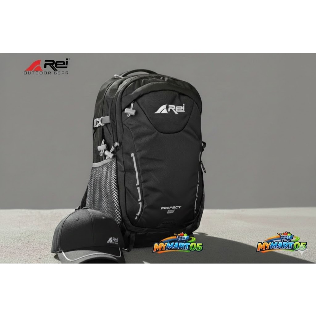 Tas Ransel Pria Perfect 25L Arei Outdoorgear Ori Tas Ransel Laptop Arei+Raincover