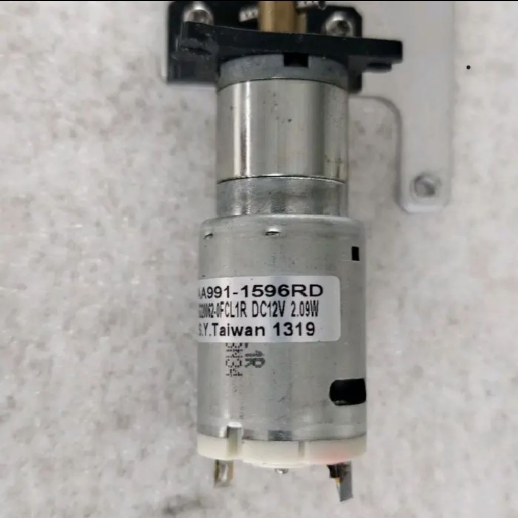 DINAMO GEARBOX MOTOR DC 12 VOLT TORSI TINGGI 100 RPM ORIGINAL