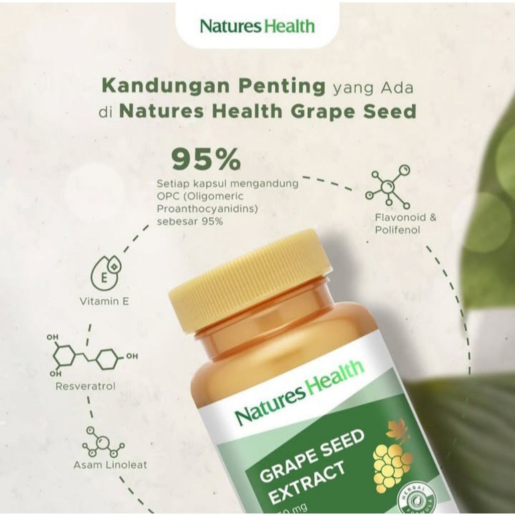 NATURES HEALTH Grape Seed Extract (30)