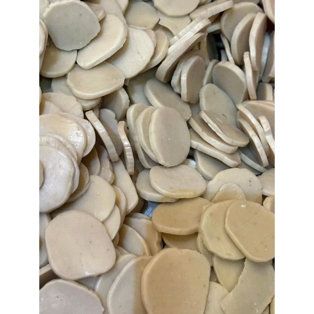 Kerupuk Kemplang Mentah Asli Palembang krupuk mentah super kempelang mentah super ikan tenggiri