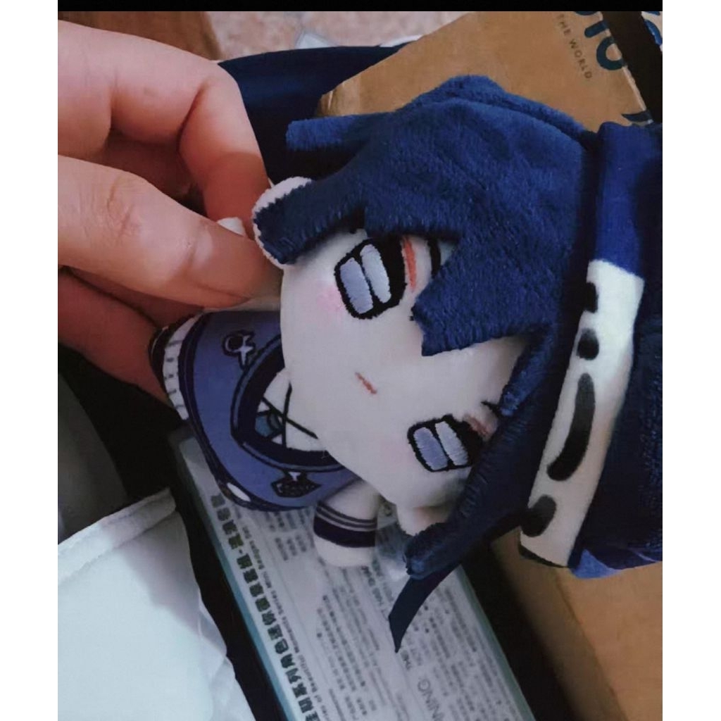 [READY] Scaramouche Mini 10CM Import Cute Genshin Impact Boneka Anime Mini Plushie Nuigurumi