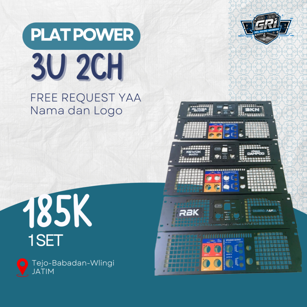 Plat Power 3u 2ch FREE REQUEST