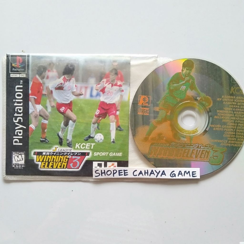 kaset ps1 kopab winning eleven 3