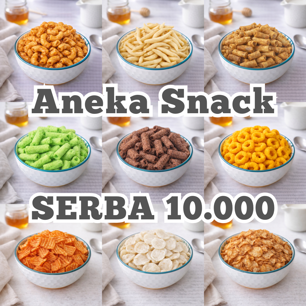 [DELISH SNACKS] Aneka Snack Serba 10.000 Bebas Pilih / Cemilan Camilan Makanan Ringan Murah 10 RIBU