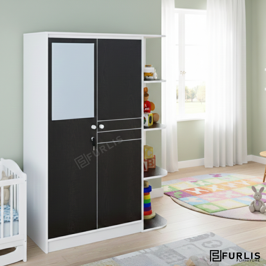 Lemari Baju 2 Pintu Lemari Pakaian 2 Pintu Lemari Pakaian Minimalis Lemari 2 Warna Lemari Baju Minim