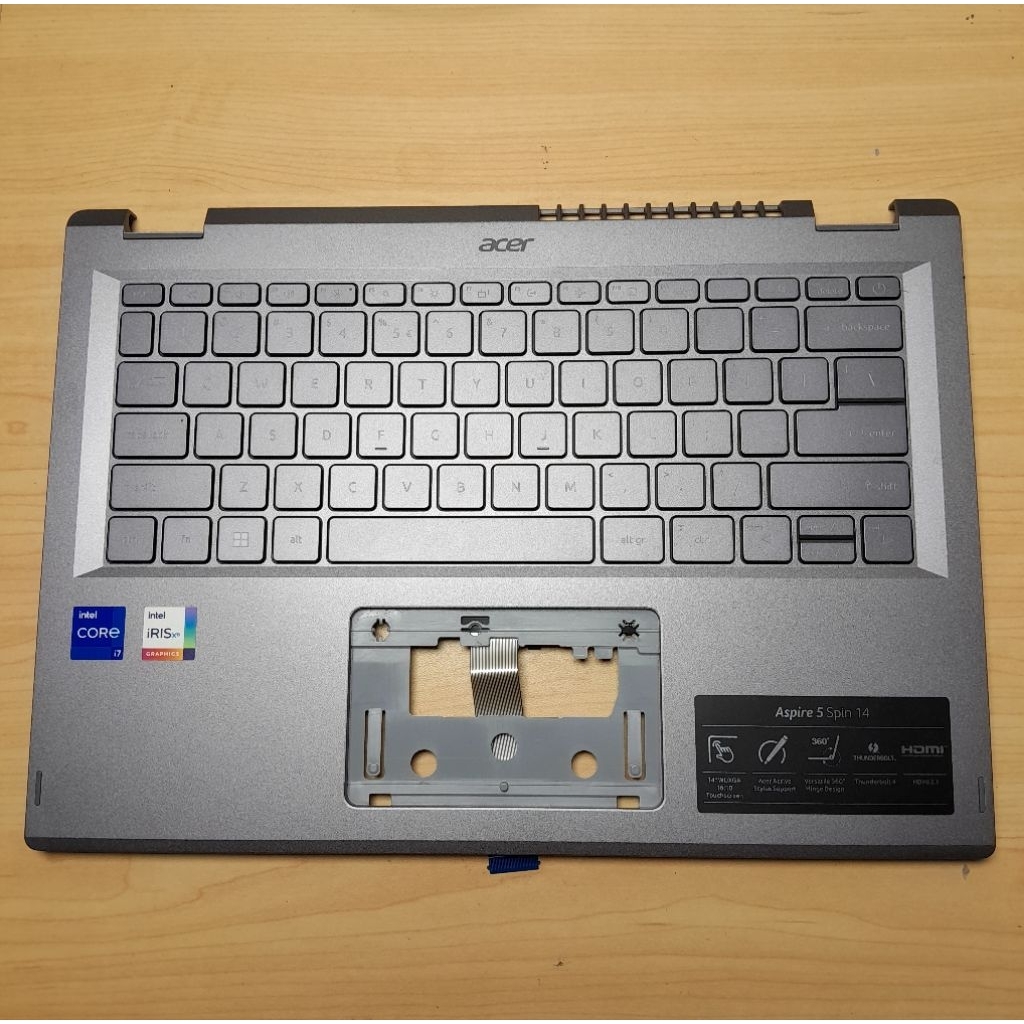 Frame + Keyboard laptop Acer Aspire 5 Spin 14 A5SP14-51MTN Ori 100%