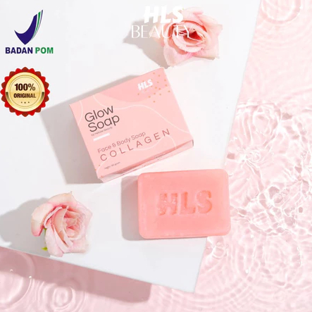 Glow soap Heloise Beauty (Sabun pemutih collagen, jerawat punggung, bekas luka) - READY
