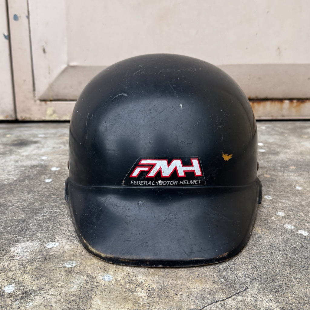 HELM FMH ASTREA HELM JADUL LAWAS FEDERAL MOTOR HELMET CRYSTAL HELM VINTAGE HONDA PRIMA STAR GRAND
