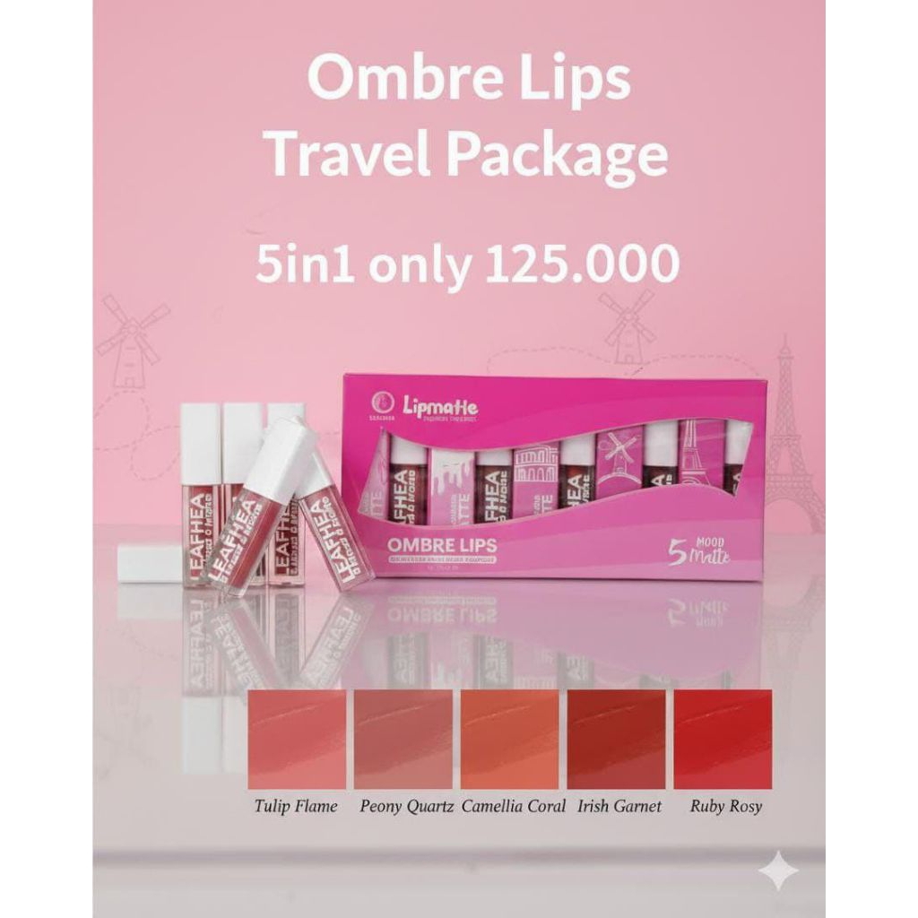 Lipmatte 5in1 Leafhea 1 Paket