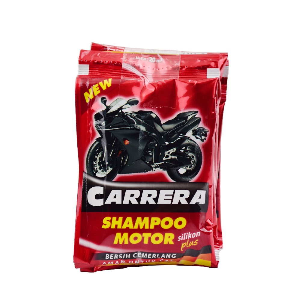 Shampoo Cuci Mobil Motor Sachet isi 20 ml Carrera