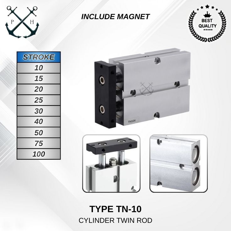 CYLINDER TWIN ROD TN-10 / TN10
