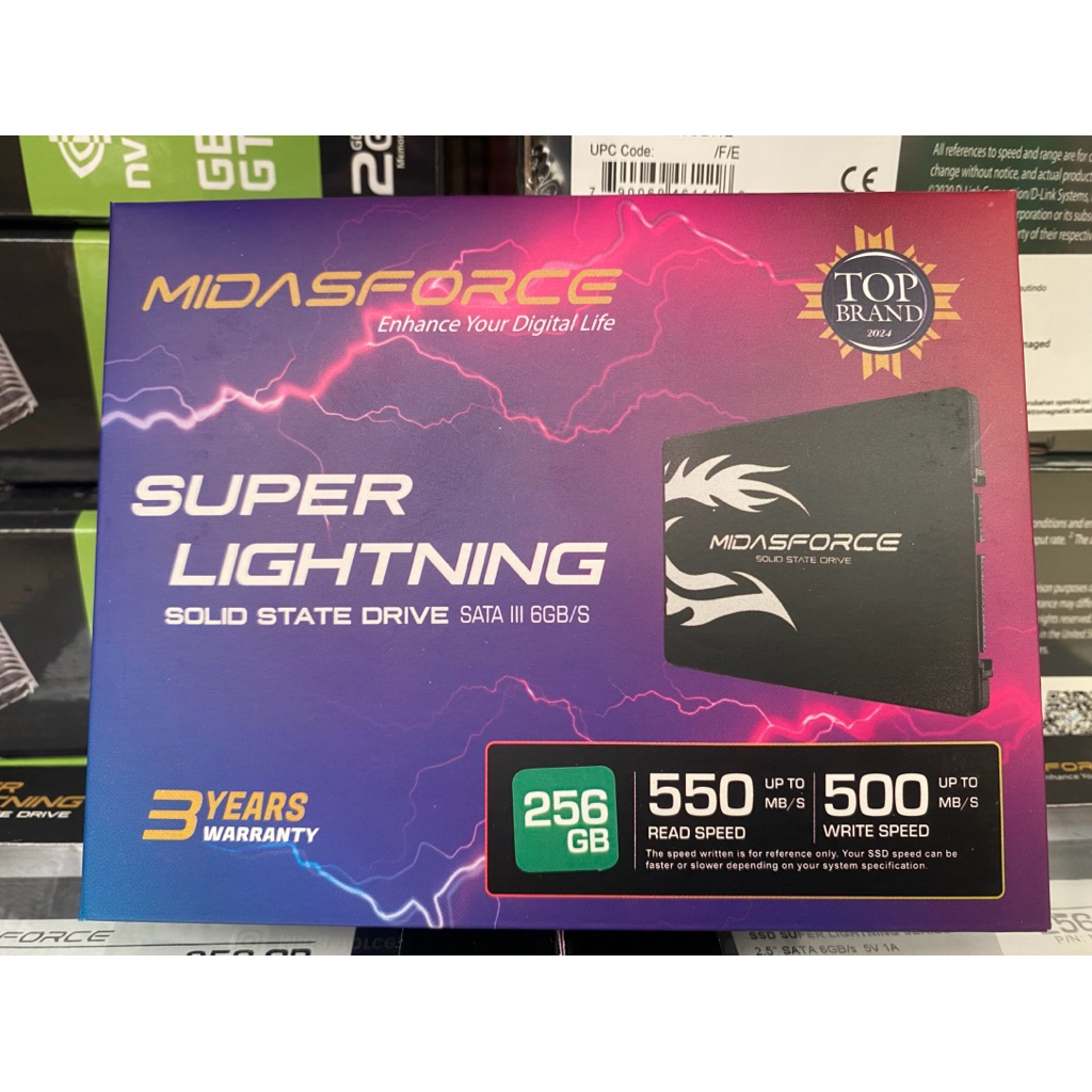 SSD Midasforce Superlightning 256GB