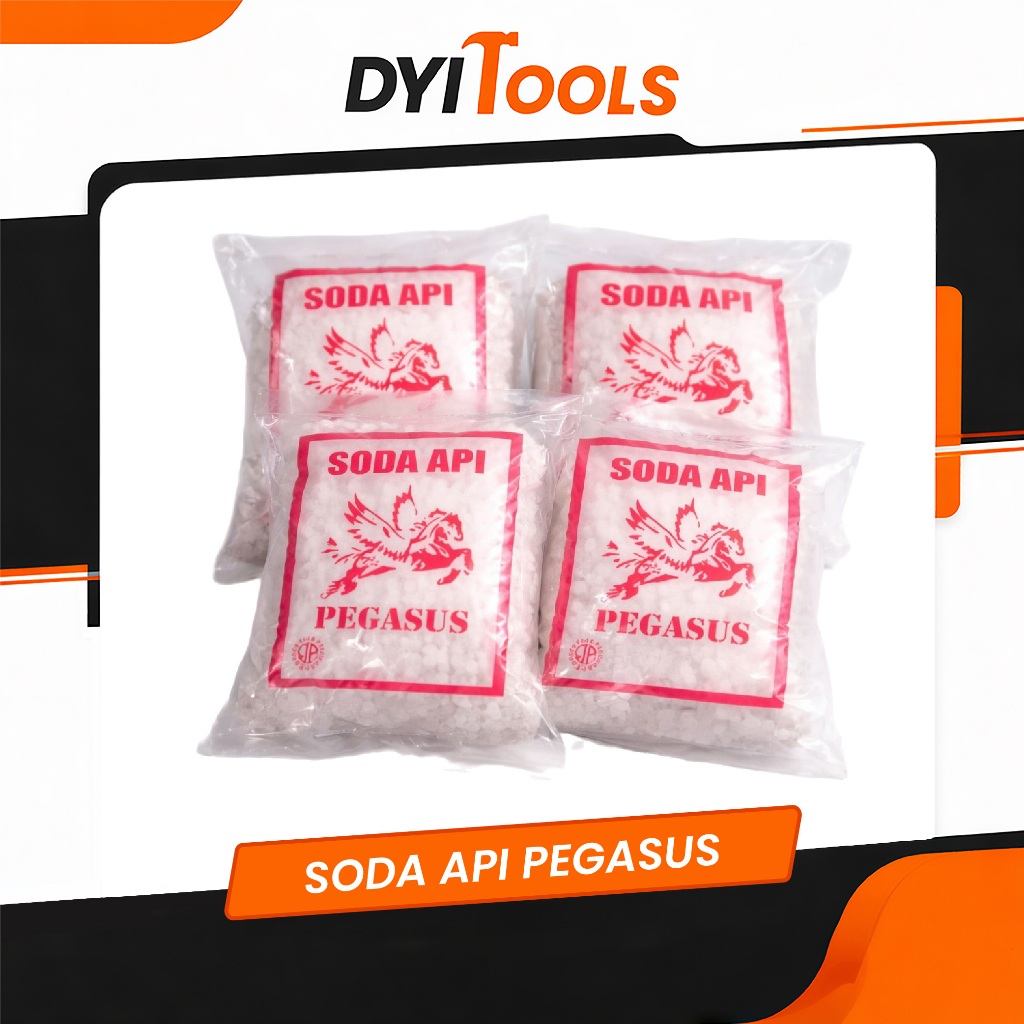 SODA API PEGASUS Caustic Soda Kristal Putih 150gr