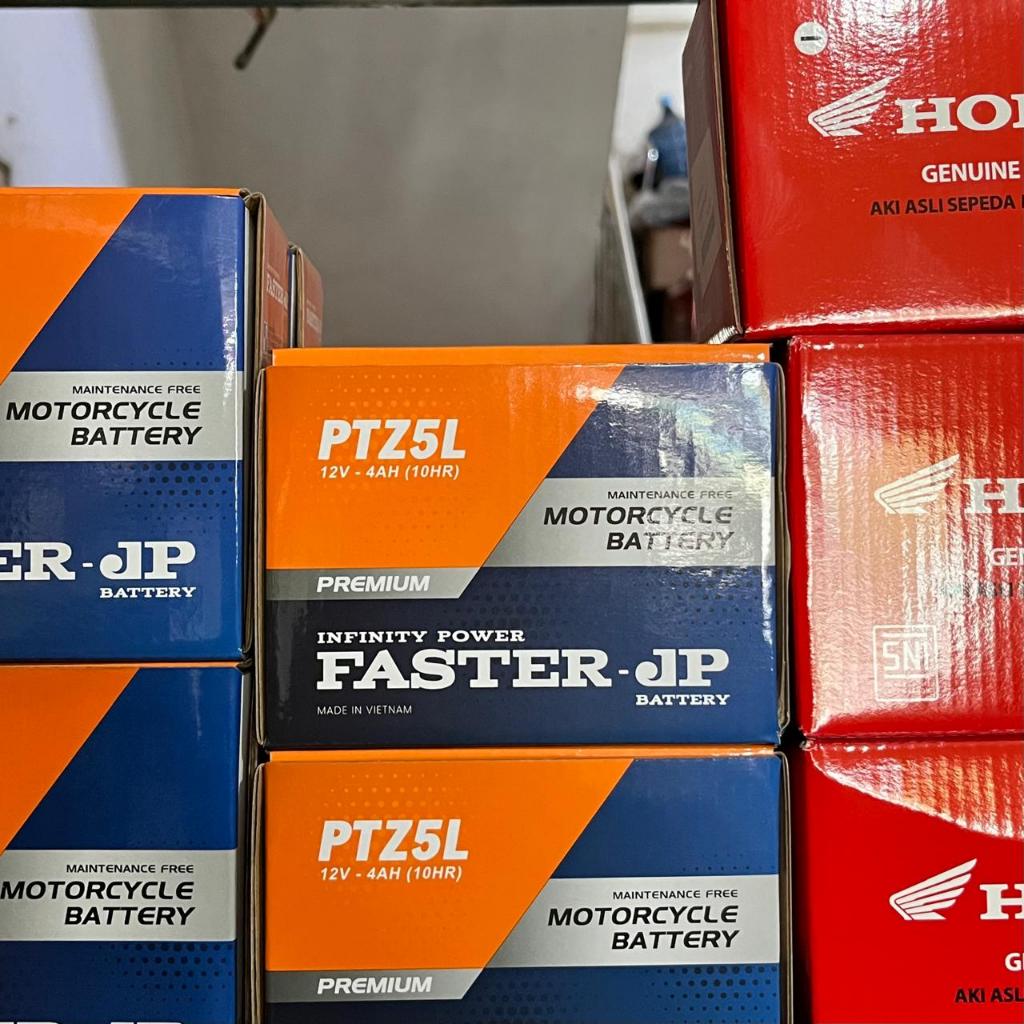 Aki Motor Faster Kering PTZ5L & PTZ6L MF