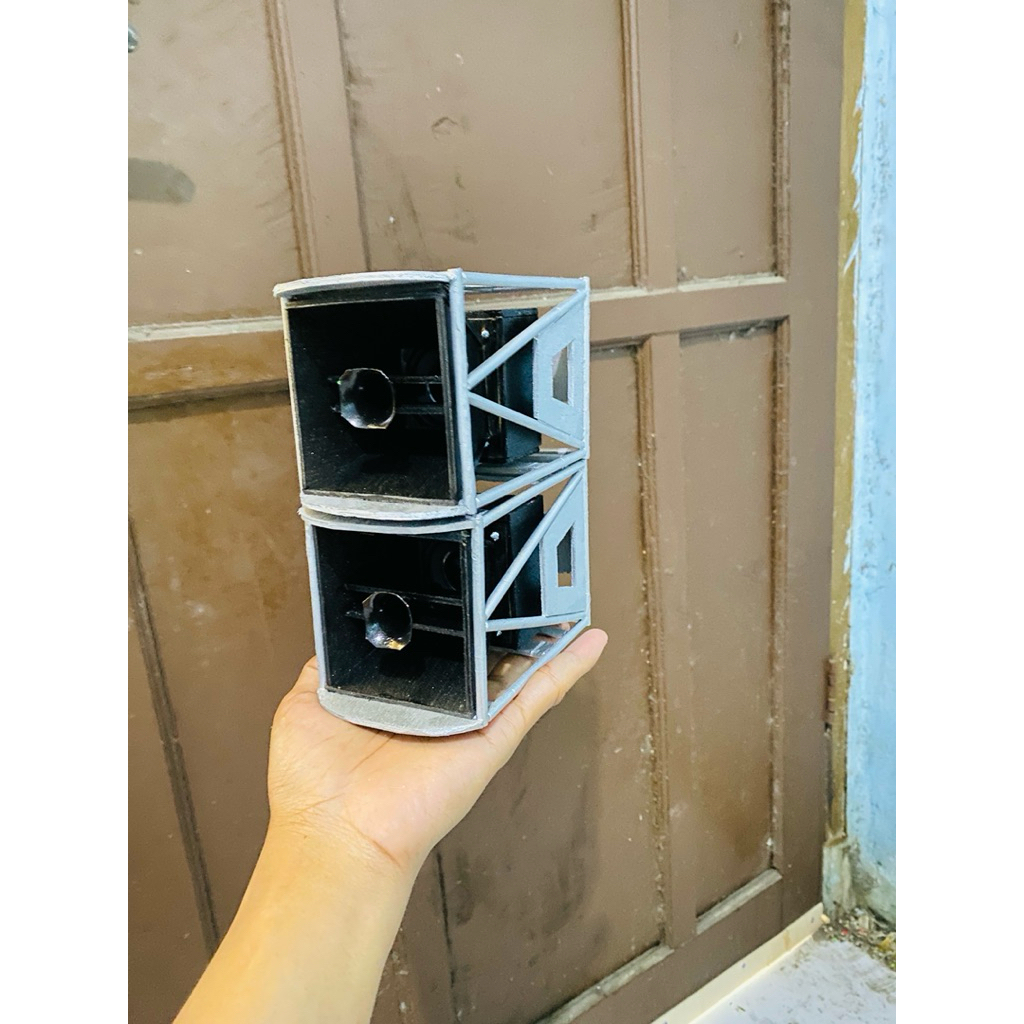 Box Midlle Tasso 2 inch (sudah ada spekar & kabel untuk kepower) siap bunyi