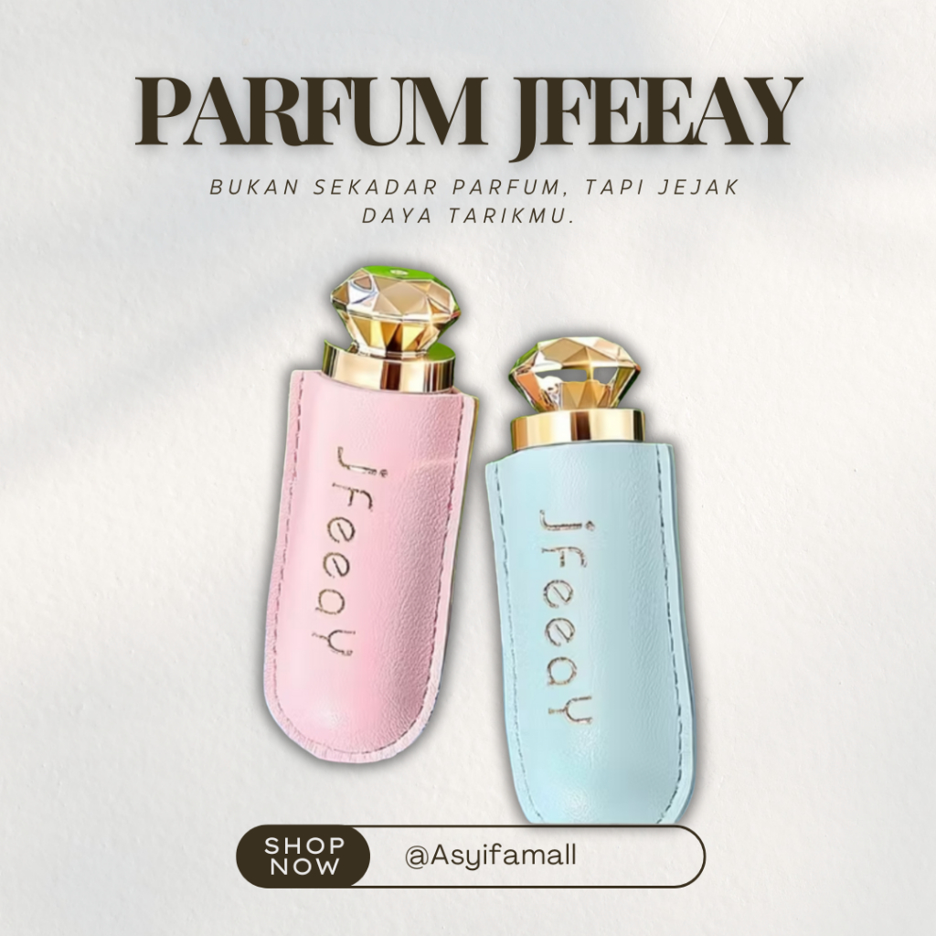 JFEEOY Parfum Padat BPOM Aroma Tahan Lama 12 Jam Parfum Mini Portabel untuk Pria & Wanita  & Hadiah