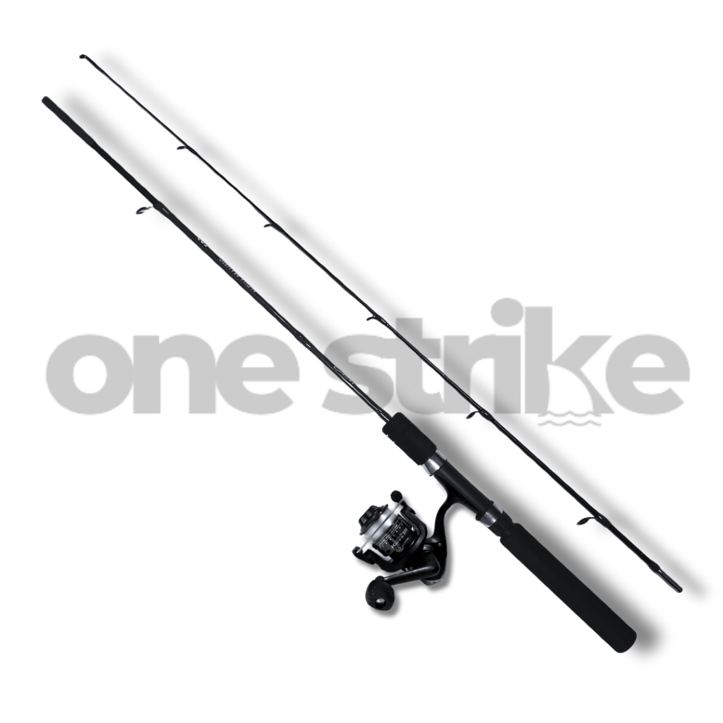 Joran Set Pancing Lentur Reel Dengan Free Senar Sambung Dua Udang Alpha Mantis