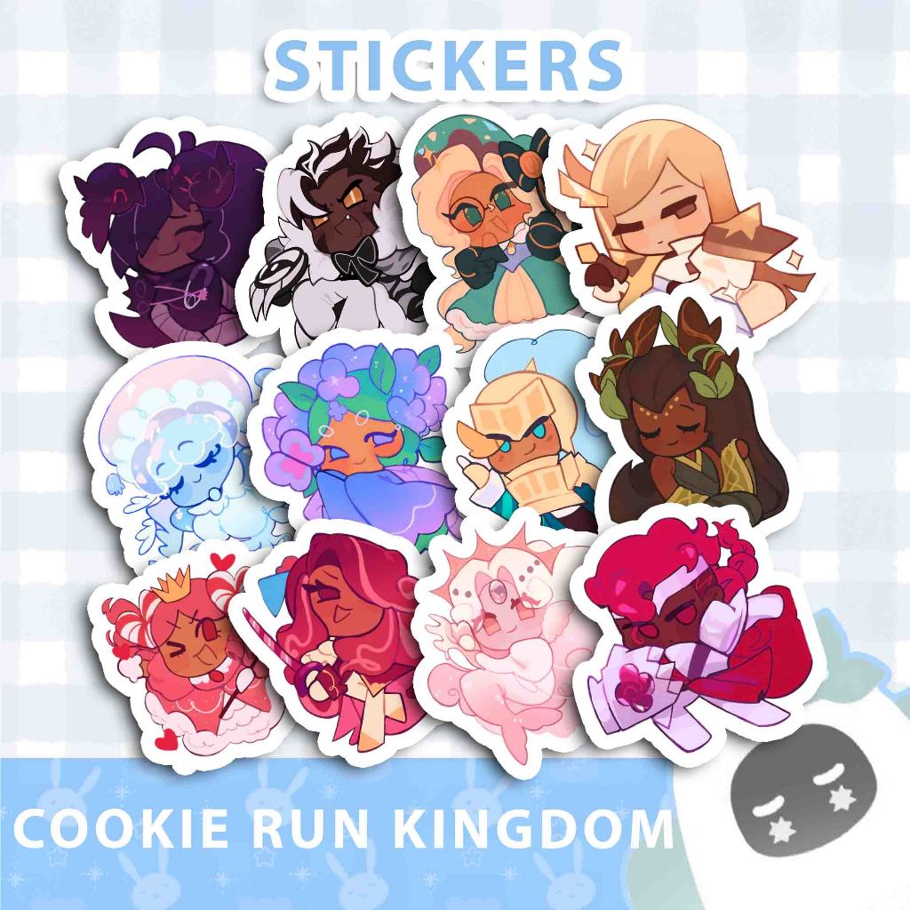 STICKER/STIKER DOFF CUTTING COOKIE RUN KINGDOM - PACK 1