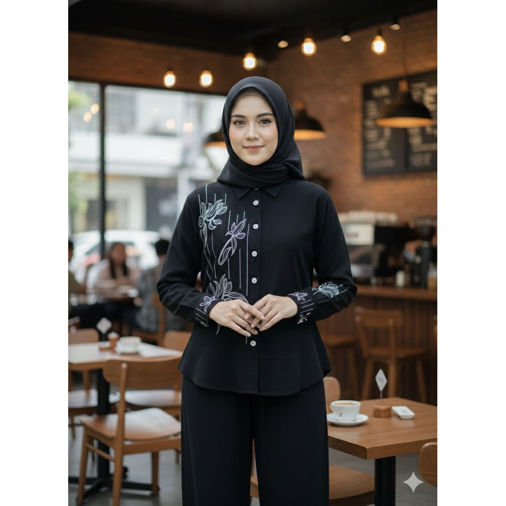 SETCEL/ONESET JEASNS WASH MODEL FUJI HALIS FASHION BY ZAVIER