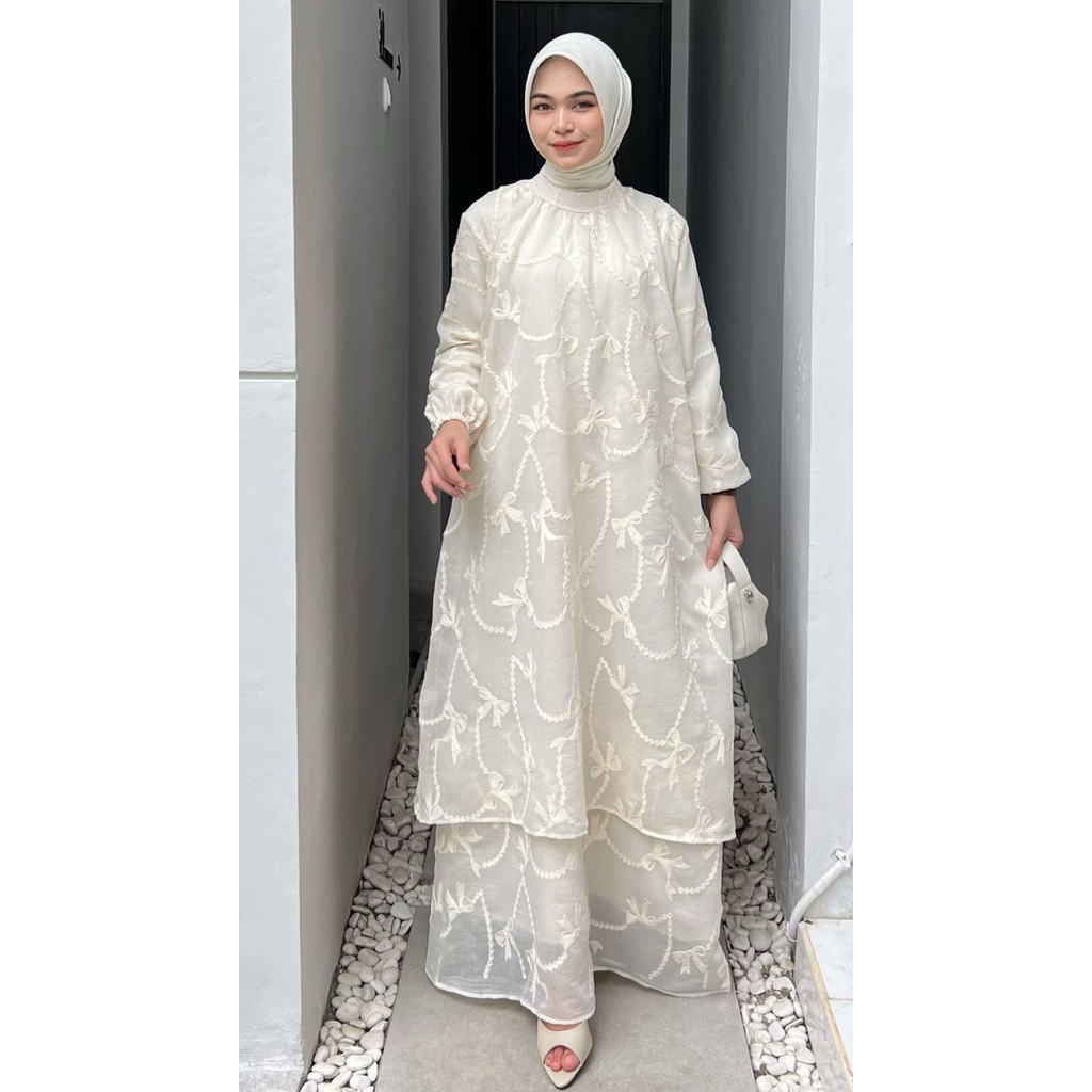 Shafira Dress Athayaa Daily Gamis wanita original / gamis brokat / gamis athayaa