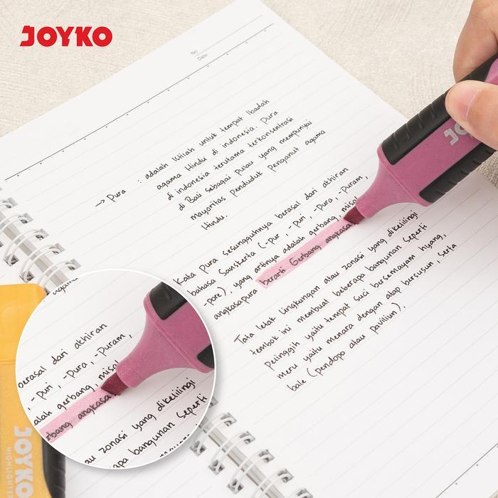 Highlighter Stabilo Joyko HL / Penanda Warna / Joyko Highlighter Penanda Berwarna