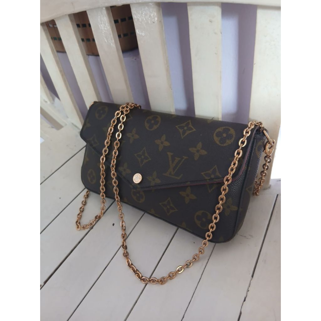 LV Felicie Monogram 2015 Preloved