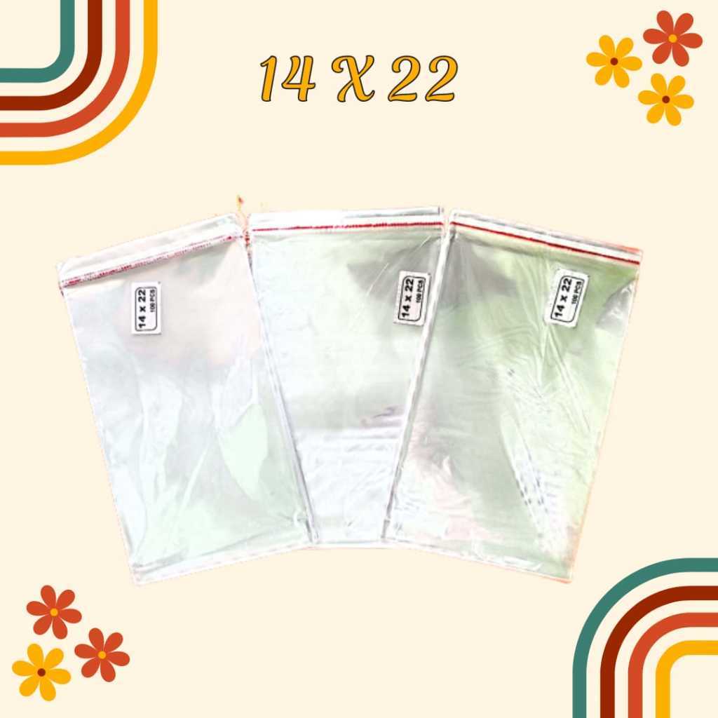 PLASTIK UKURAN 14 X 22