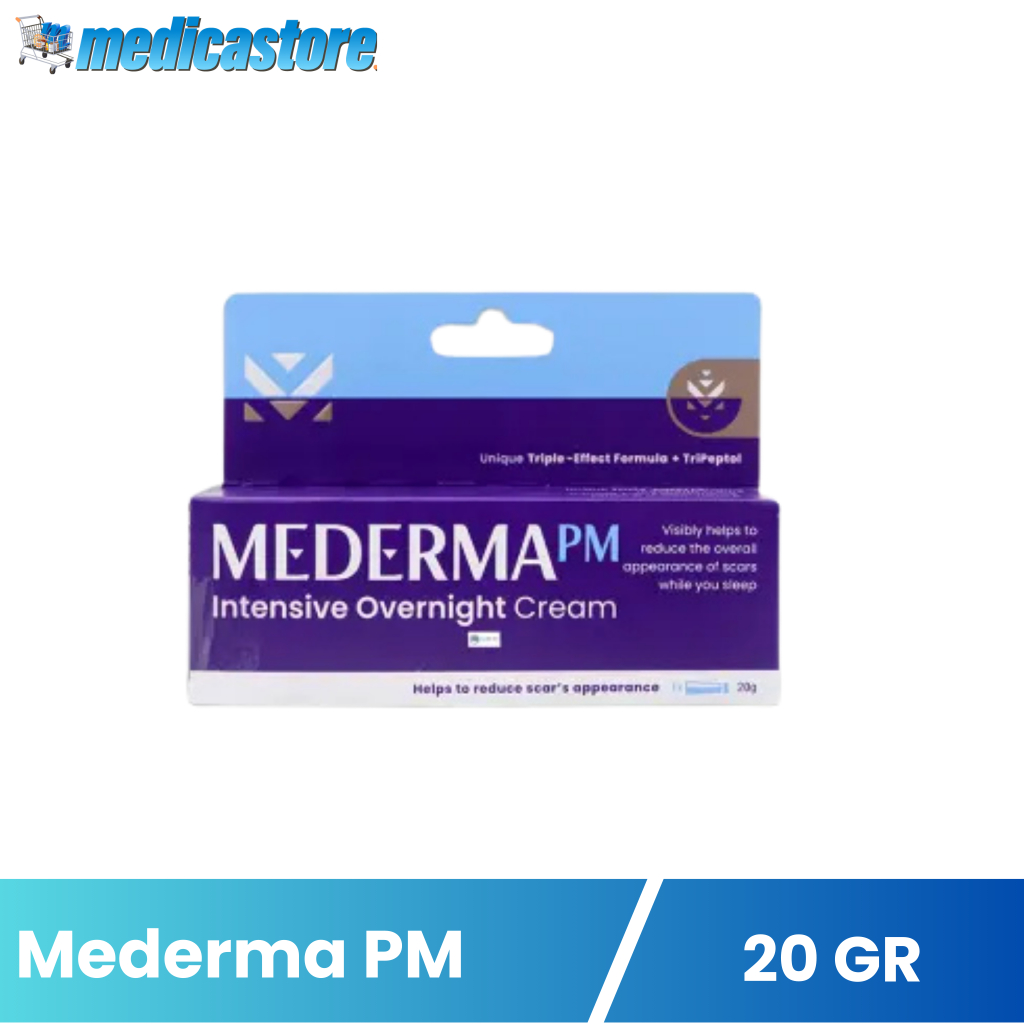 Mederma PM Gel 20 Gr - Menyamarkan Bekas Luka dan Keloid