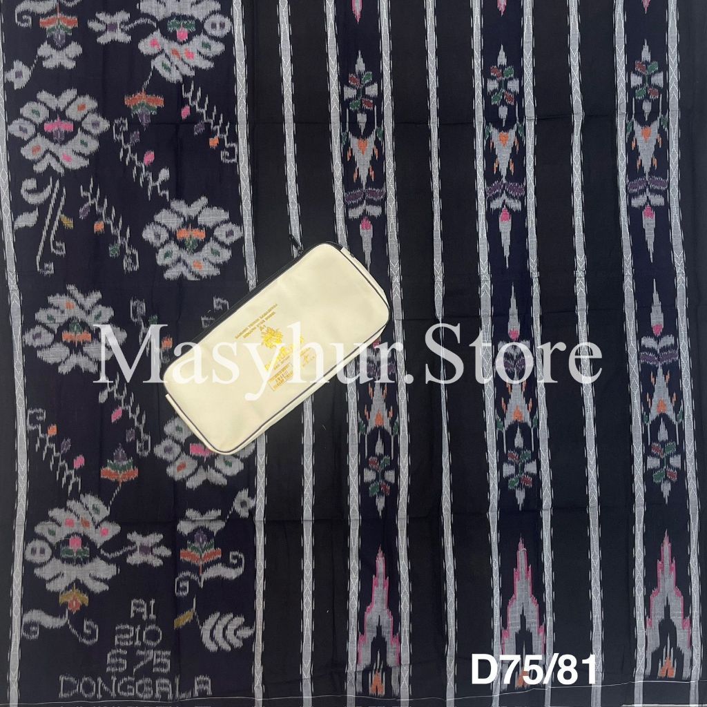 Sarung DONGGAL S75 // ORI Sarung Donggala S75 // Sarung Donggala Mewah Terjangkau