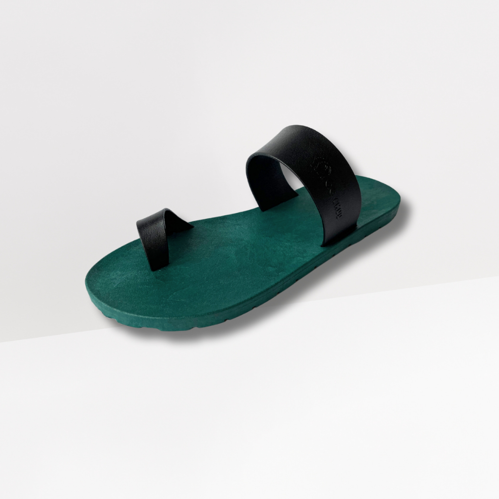 Moo Chuu MC05 Sandal Unisex Tapak Hijau - Pilihan Tali dan Size