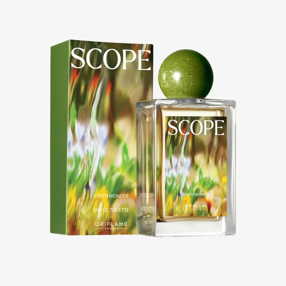 Scope Earth Wonder Eau de Toilette parfum pria/wanita oriflame