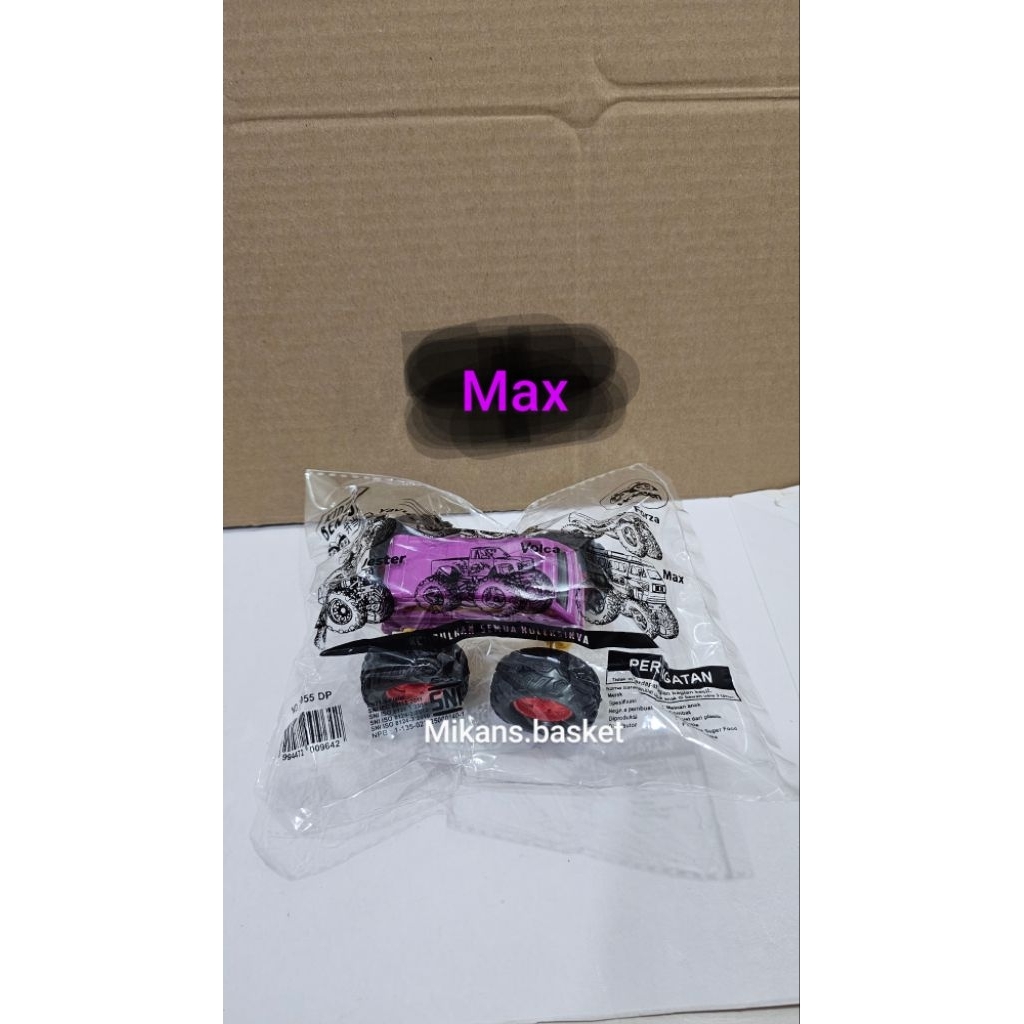 [Ready to ship/siap kirim] Mainan Anak Monster Truck (Harga Satuan) Giant Go Wheel Kidzu Bento Hok*e