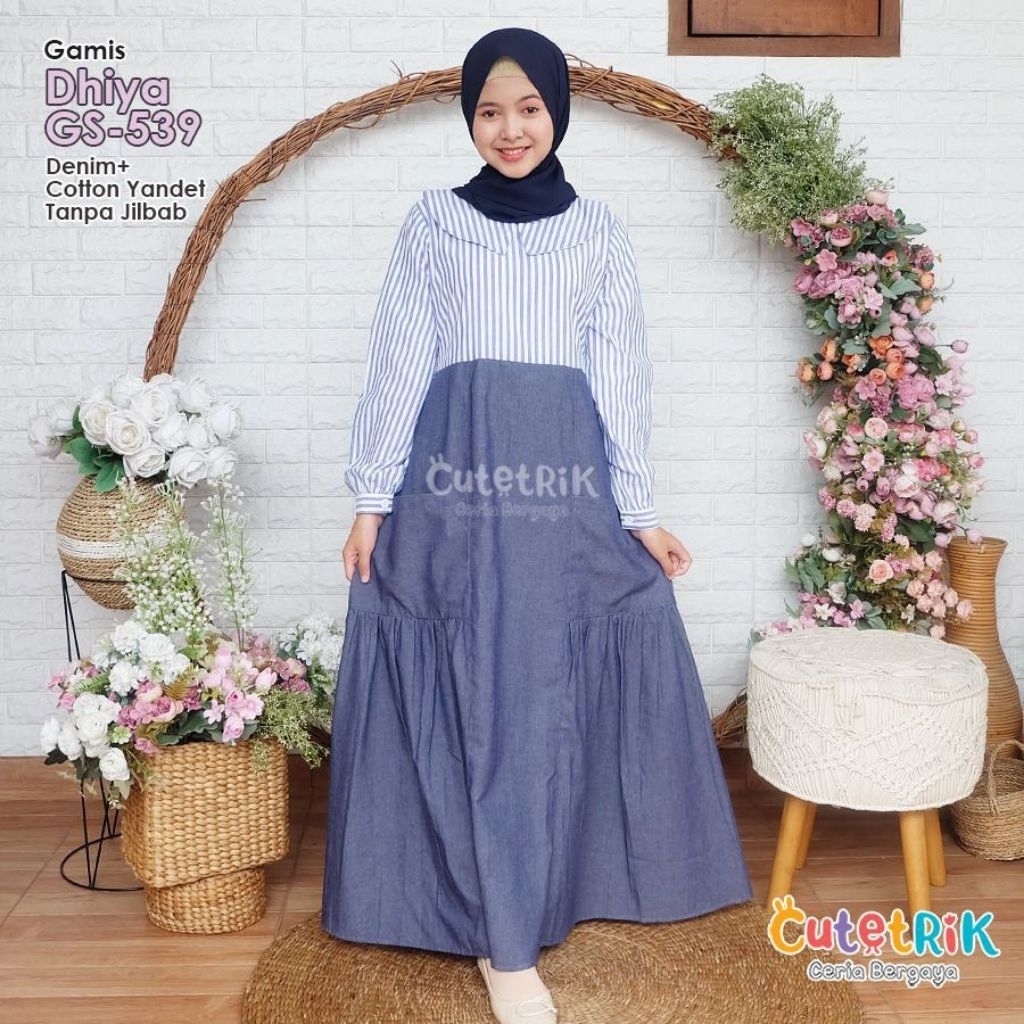 Gamis Anak dan Remaja Gamis Dhiya by Cutetrik