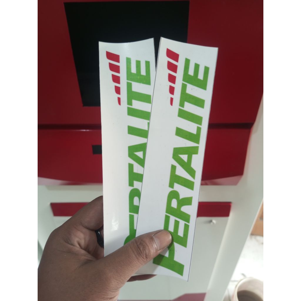 Stiker Pertalite Pom Mini Digital Pertamini Original Terlaris