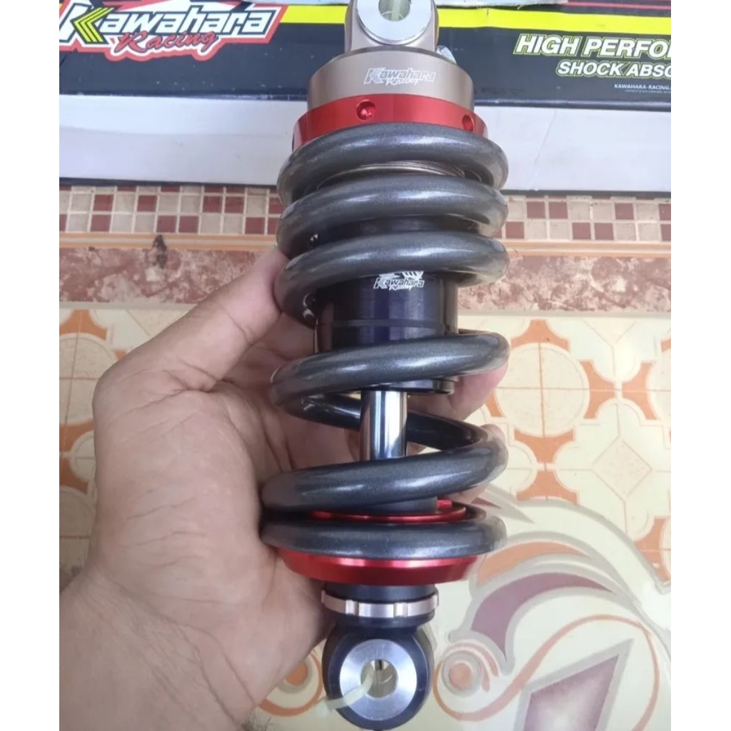 Shock Jupiter MX 135 Old Original KAWAHARA Shicanelite Click fungsi, gas nitrogen fungsi dan full CN