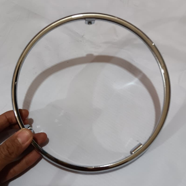 Ring Batok Ninja SS Ring Batok Lampu Ninja SS Bahan Besi Sudah Chrome